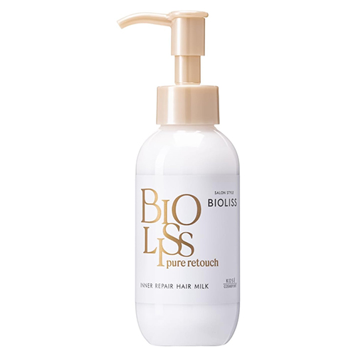 코세 BIOLISS 비오리스 퓨어 리터치 인너 리페어 헤어 밀크 120mL