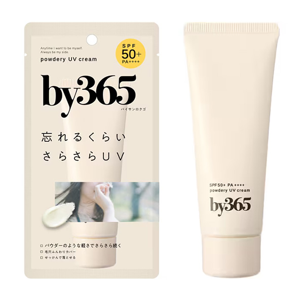 나리스업 코스메틱스 by365 파우더리 UV 크림 60g SPF50+ PA++++