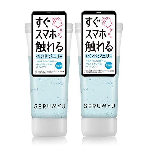 나리스업 세라뮤 수분감 핸드젤리 무향 끈적임 없는 핸드크림 60g X 2개세트(기간한정)