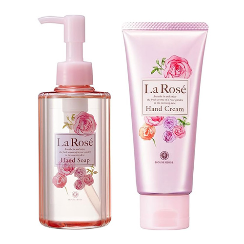 하우스 오브 로제 라・로제 핸드케어 2종 세트  (핸드크림 RG 50g + 핸드솝 RG 200mL / 프레시 로즈 향)
