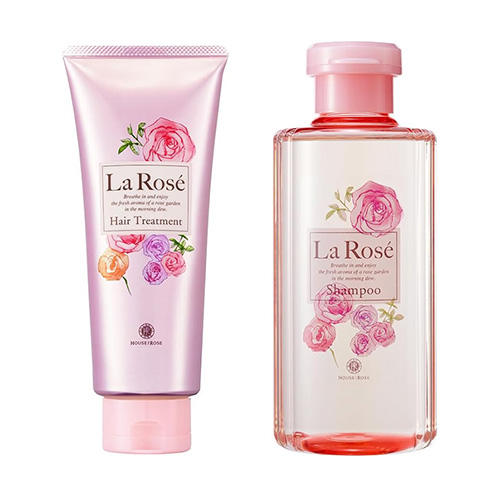 하우스 오브 로제 라 로제 헤어케어 2종 세트 (샴푸 RG 250mL + 헤어 트리트먼트 RG 200g)