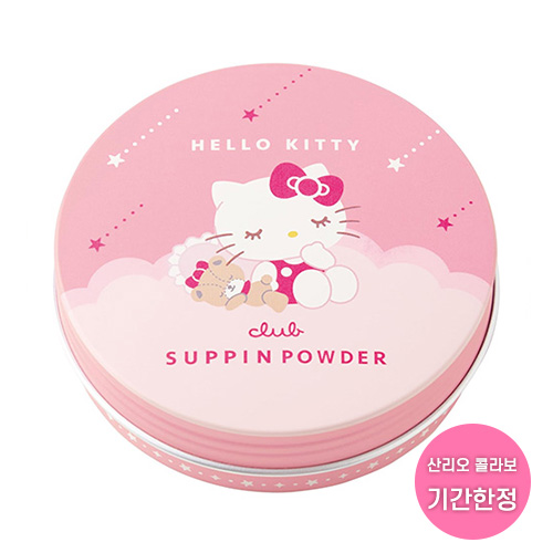 일본 쌩얼 파우더 클럽 슷핀 파스텔 로즈 향기 헬로키티 콜라보 (기간 한정) 26g