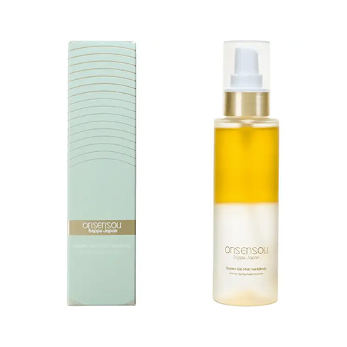 ONSENSOU 온센소우 벳푸 온천 조류 함유  골드 미스트 헤어 & 바디 95ml