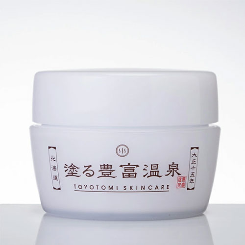 홋카이도 도요토미 온천 전신 보습 크림 40g 온천수 크림