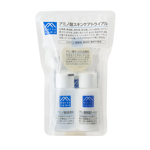 마츠야마 유지 M마크 시리즈 아미노산 스킨케어 트라이얼 세트 (여행용세트)