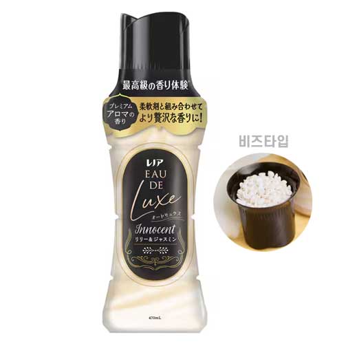 레노아 오 드 럭스 이노센트 세탁용 향기 비즈 백합 & 자스민 향 본품 470ml