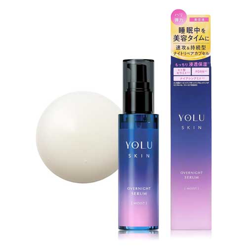 YOLU 요루 스킨 오버나이트 세럼 미용액 모이스트 45ml 핑크
