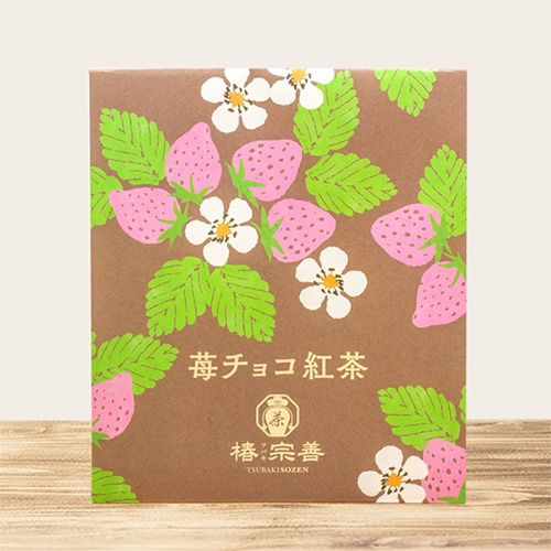 츠바키소젠 딸기 초코 홍차 3g × 5개입 (기간한정상품)