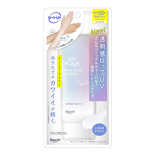 스킨아쿠아 SKIN AQUA 톤업 UV 에센스 화이트 SPF50+ PA++++