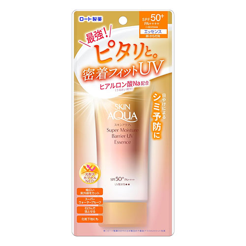 스킨아쿠아 SKIN AQUA 슈퍼 모이스처 배리어 UV 에센스 SPF50+ PA++++ 70g