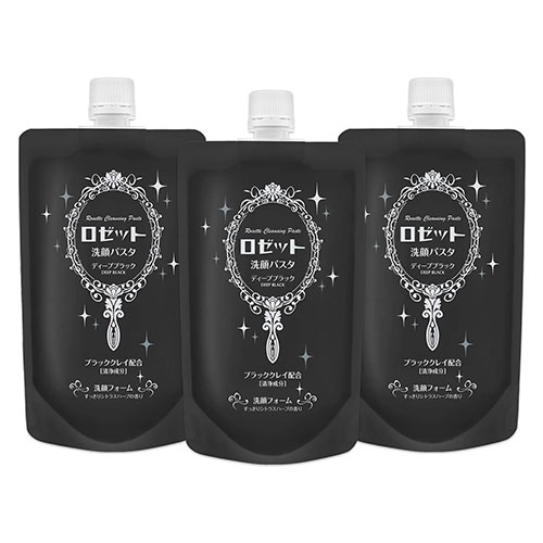 로제트 세안 파스타 딥 블랙 대용량 240gX3개