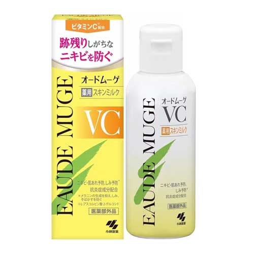 오드무게 EAUDE MUGE  오드무게 VC 약용 스킨 밀크(로션) 100g  약용 스킨 밀크 샘플 포함