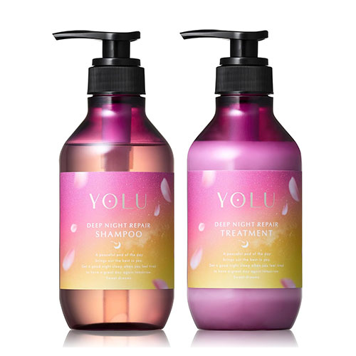 YOLU 요루 릴렉싱 나이트 리페어 향 샴푸 트리트먼트 세트 2026 봄 한정