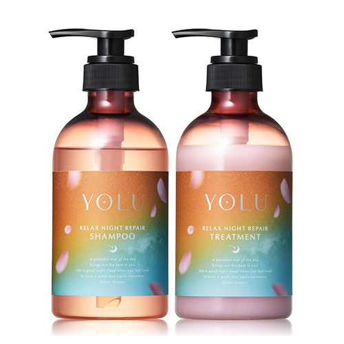YOLU 요루 리츠 스프링 릴렉스 나이트 리페어 샴푸 트리트먼트 2026 봄 한정
