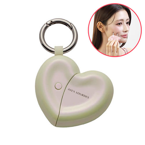 아텍스ATEX  괄사  페이스 케어 하트 매력 오로라 화이트 