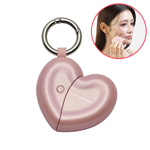 아텍스ATEX  괄사  페이스 케어 하트 매력 반짝이 핑크