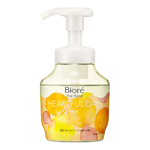 비오레 더 핸드 거품 핸드솝 햇살 과일 향 펌프형 280mL