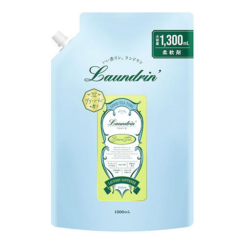란도린 티 프래그런스 섬유유연제 그린 티 향 1300ml 리필용