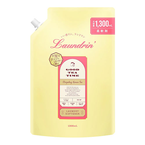 란도린 티 프래그런스 섬유유연제 다즐링 레몬티 향 1300mL 리필용