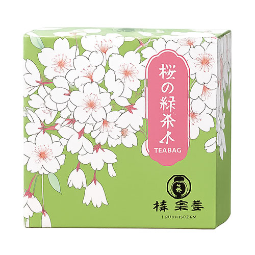 일본 녹차 츠바키소젠 사쿠라 녹차 벚꽃 녹차 2g × 10티백 (2026년 봄 기간한정)