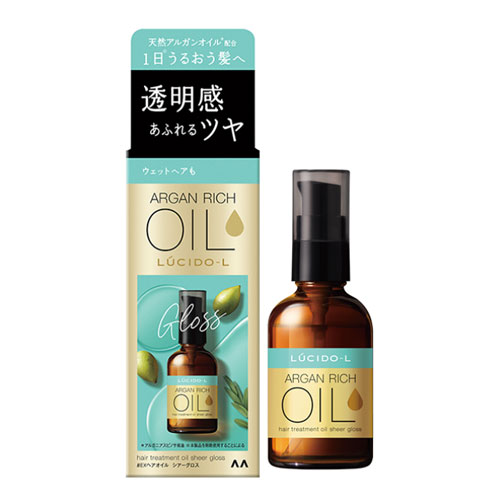 루시도엘 오일 트리트먼트 EX 헤어오일 시어 글로스 클리어 플로럴 향 60ml