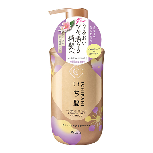 이치카미 데미지 리페어 & 컬러 케어 샴푸 본품 450ml