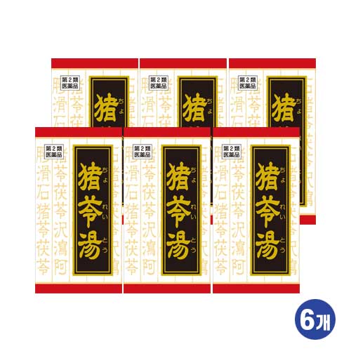 크라시에 한방 저령탕 엑기스정 72정 6일분 X6개세트 [제2류 의약품] 68164