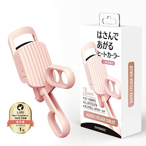 쇼비도shobido 찝으면 올라가는 히트 컬러 뷰러 USB충전식 SPV71465