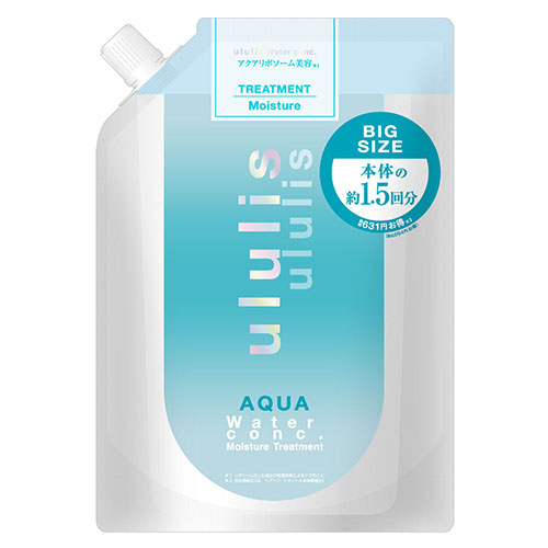 우루리스 아쿠아 워터 콘크 모이스처 헤어 트리트먼트리필 510g H2O (아쿠아)