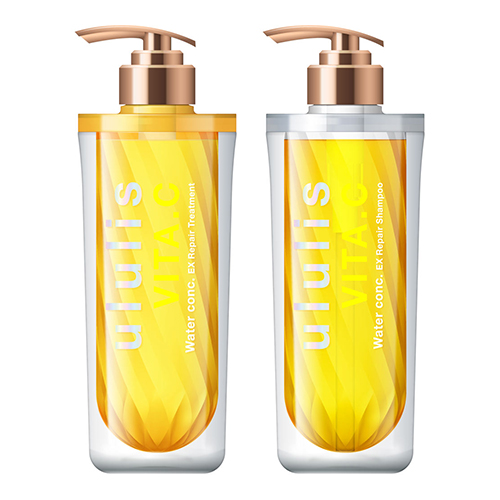 우루리스 VITA.C 워터 콘크 EX 리페어 샴푸 & 트리트먼트 세트 (데미지 케어 비타씨 모발손상케어)