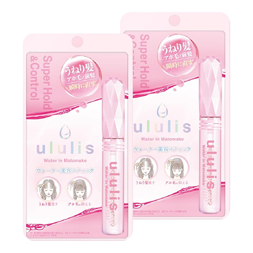 우루리스 워터 인 마토메이크 스틱 잔머리 정리 핑크 10mL 1종 2개세트 (강력 고정 & 컨트롤)