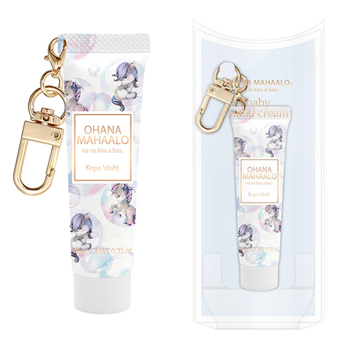 오하나 마하로 OHANA MAHAALO 베이비 핸드크림 (비누 향 + 애플 & 백합 플로럴 향) 10g (기간한정)