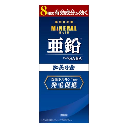 약용 카미노모토 미네랄 헤어 발모제 180mL 아연배합