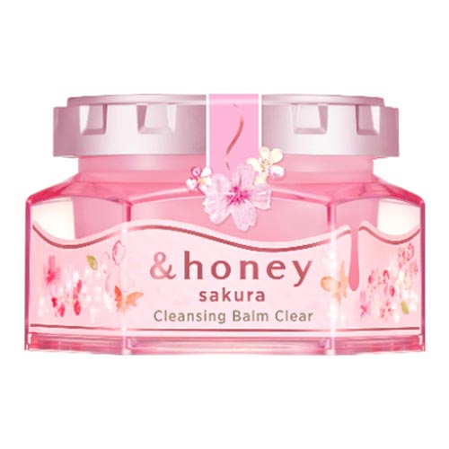 앤드허니&honey 사쿠라 2025 기간한정 클렌징 밤 클리어 90g (더블세안 불필요)