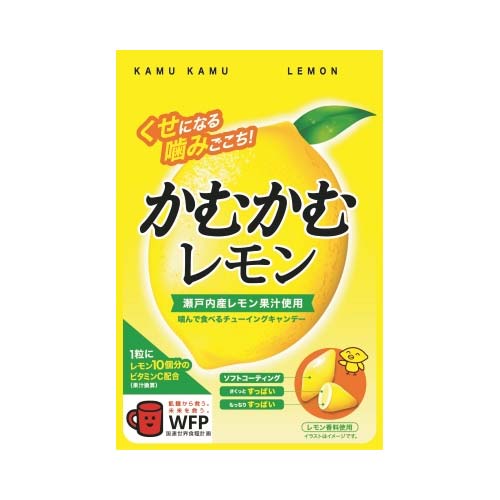 카무카무 레몬 츄잉캔디 젤리 30g × 10봉 (비타민 충전) 