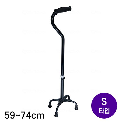 타나베 프레스 테트라 케인 α S 보행 보조 지팡이 355578