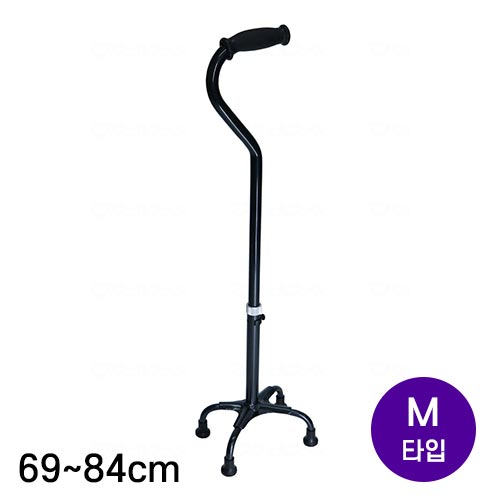 타나베 프레스 테트라 케인 α M 보행 보조 지팡이 355578