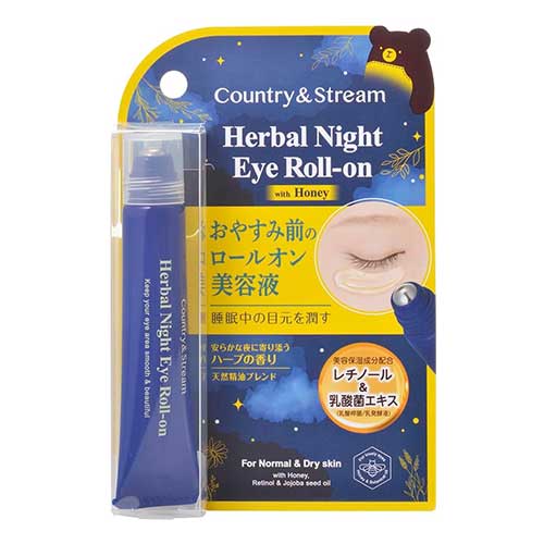 컨트리&스트림 허벌 나이트 아이 롤온 15ml (눈가용 에센스)