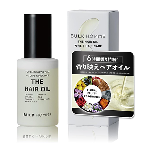 바르크옴 BULK HOMME 헤어 오일 남성용 헤어 트리트먼트 오일 70mL