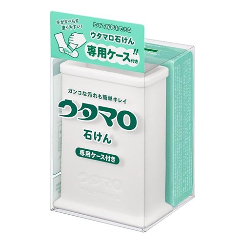 우타마로 세탁 비누 전용 케이스 세트 133g (비누포함)