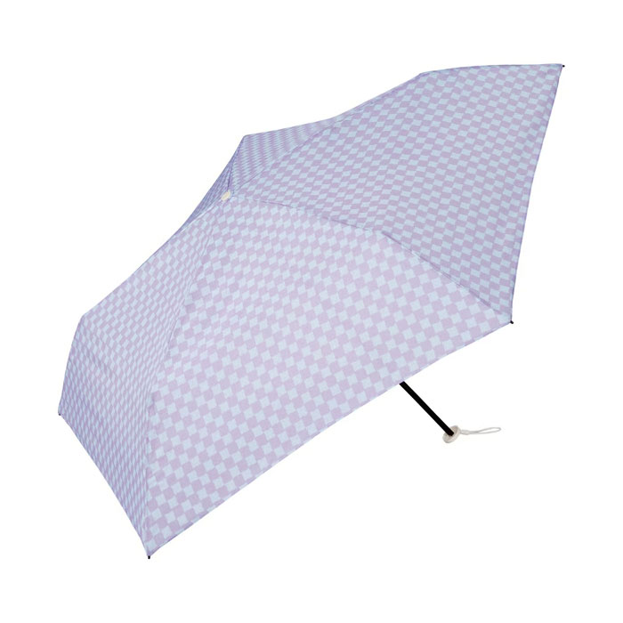 WPC 접이식 우산 양산 겸용 재패니즈 트래디셔널 컬러즈 엄브렐라 미니 55cm 수동식 UV 차단 자외선 방지 효과 후지(퍼플) JTC-003-002
