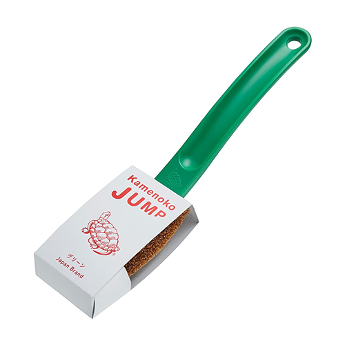 카메노코 타와시 니시오 상점 카메노코 점프 주방 청소용 브러시 녹색