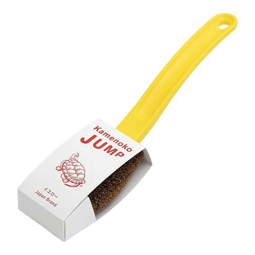 카메노코 타와시 니시오 상점 카메노코 점프 주방 청소용 브러시 노랑