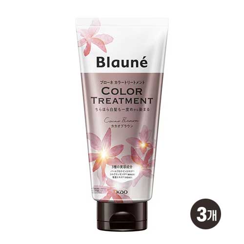 브로네 컬러 트리트먼트 카카오 브라운 180g3개세트