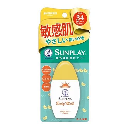 멘소레담 선플레이 베이비 밀크 SPF34 PA+++ 30g (아기와 민감 피부도 사용 가능)