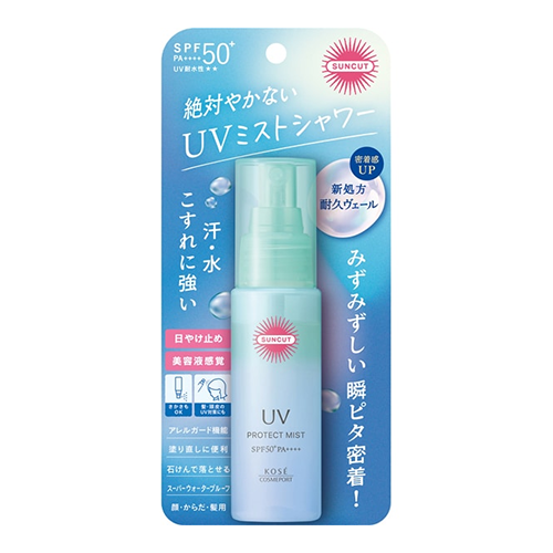 코세 선컷 SUNCUT 선컷R 프로텍트 UV 미스트 60ml SPF50+ PA++++ 자외선 차단 미스트