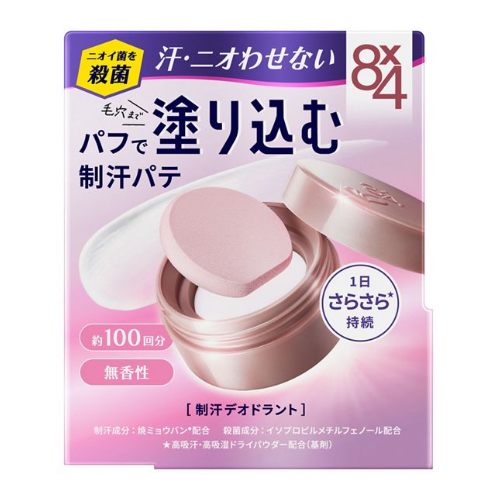 카오 에이트포 8×4 데오드란트 파테 25g (무향)