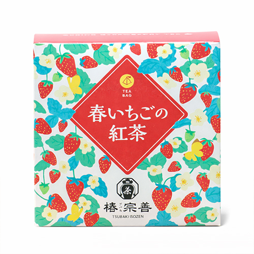 일본 홍차 츠바키소젠 봄 딸기 홍차 3g × 10개 (2026년 기간한정)