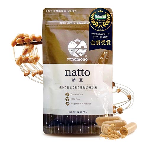 소노모노 낫토 서플리먼트 90정 (무첨가 낫토균 캡슐)