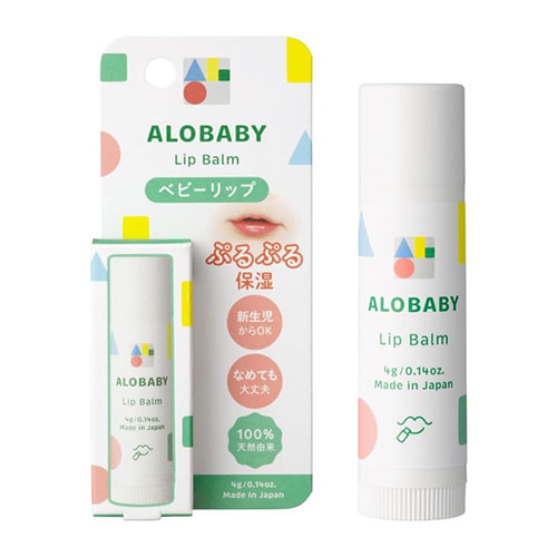 알로베이비 베이비 립밤 립크림 4g (아기용 / 무첨가 오가닉)